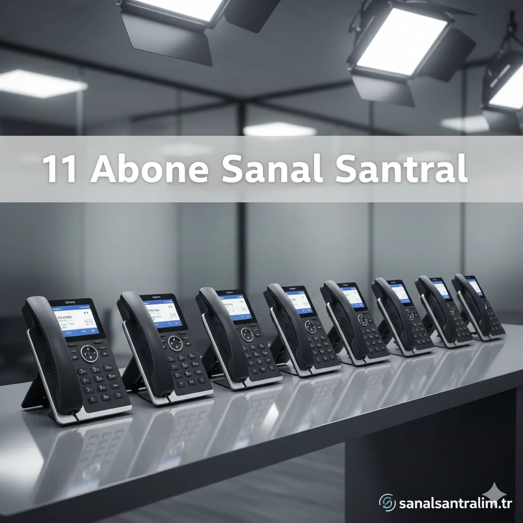 11 Kullanıcı Sanal Santral