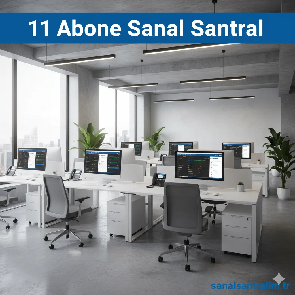 11 Kullanıcı Sanal Santral - Görsel 2