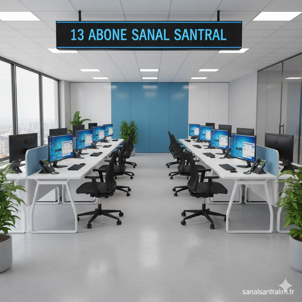 13 Kullanıcı Sanal Santral - Görsel 5