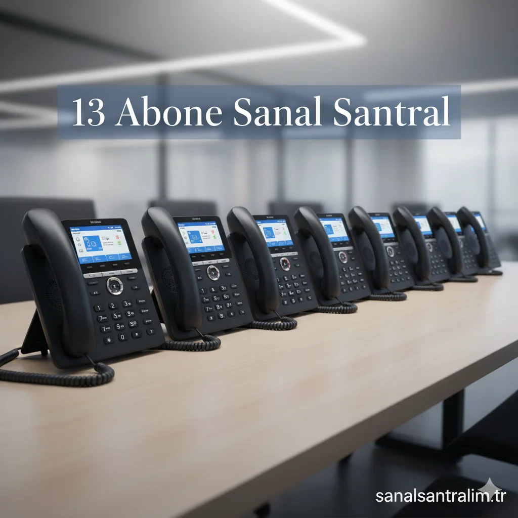 13 Kullanıcı Sanal Santral - Görsel 2
