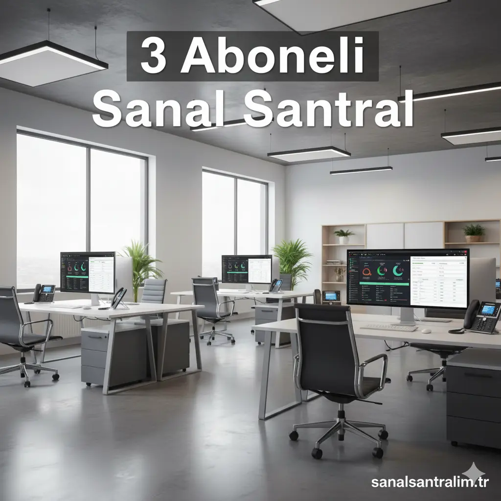 3 Kullanıcı Sanal Santral - Görsel 2
