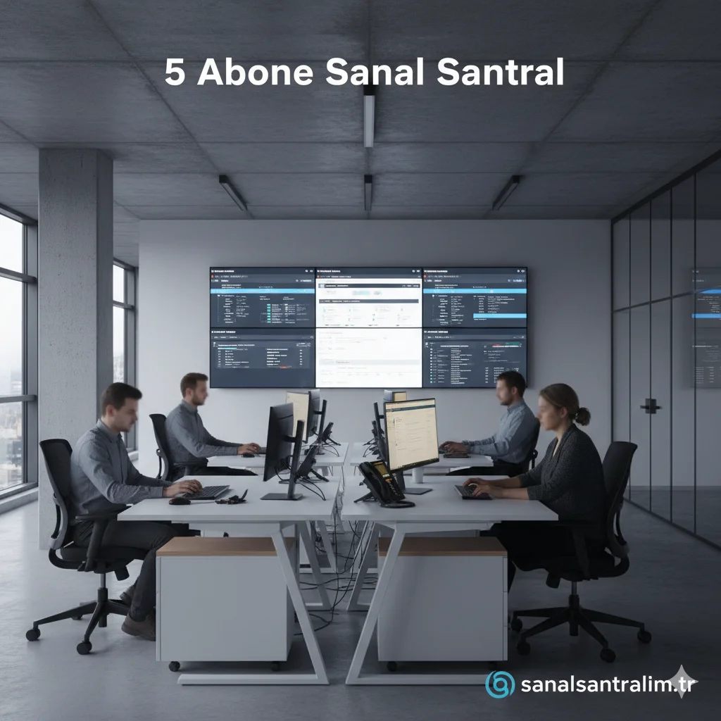 5 Kullanıcı Sanal Santral - Görsel 2