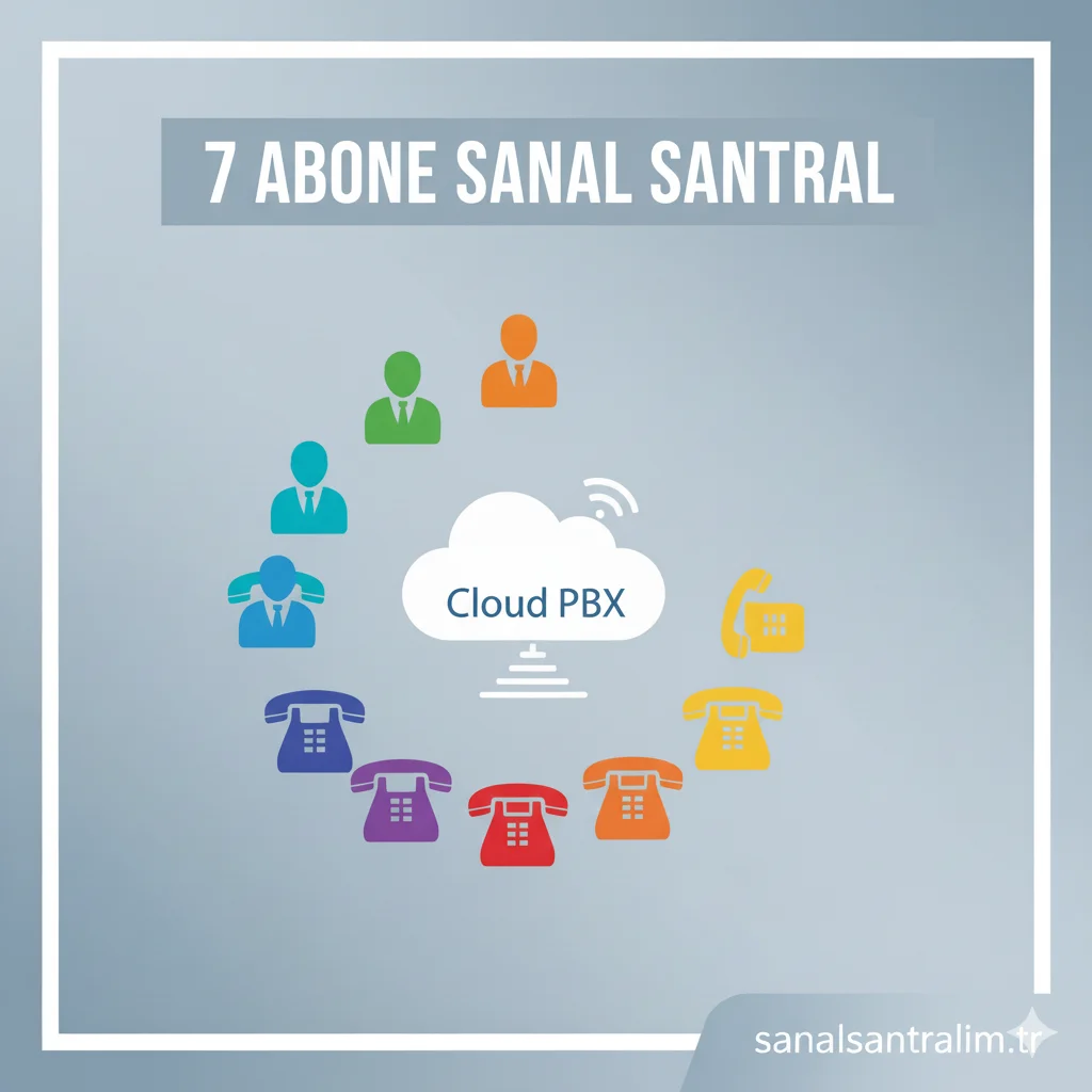 7 Kullanıcı Sanal Santral - Görsel 2