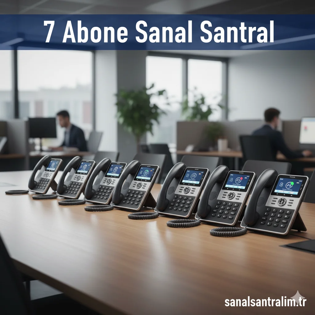 7 Kullanıcı Sanal Santral - Görsel 3