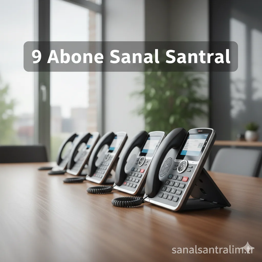 9 Kullanıcı Sanal Santral - Görsel 3